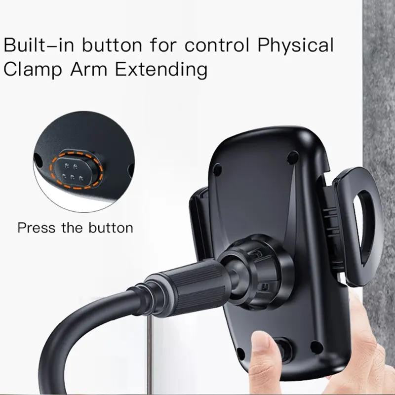 Yesido Long Leg Universal Car Cup Holder Black
