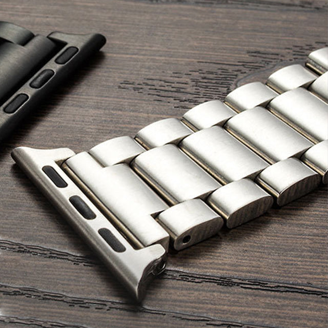 Classic stainless steel Apple watch band