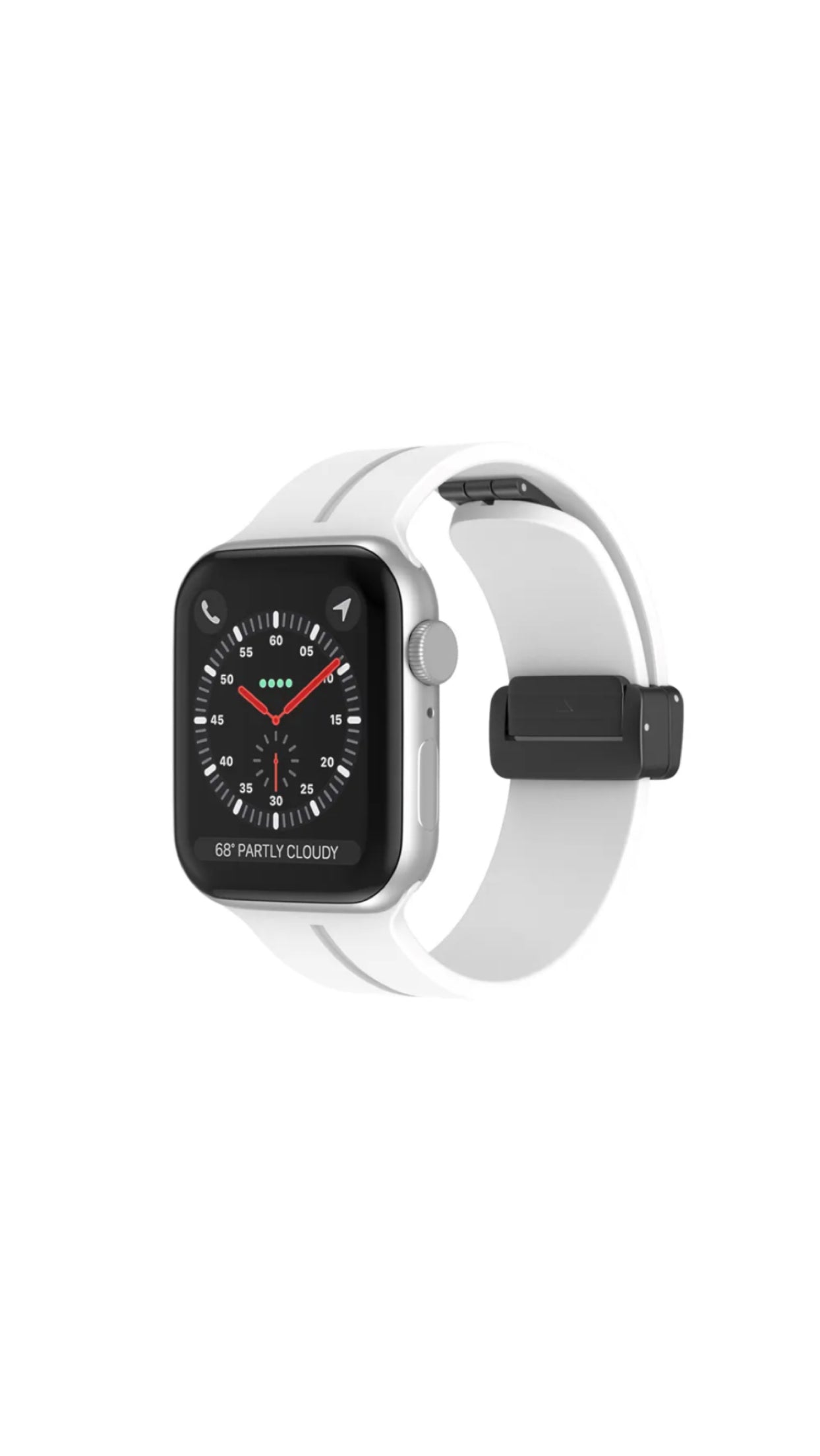 Soft Rubber Magnet Apple Watch Band