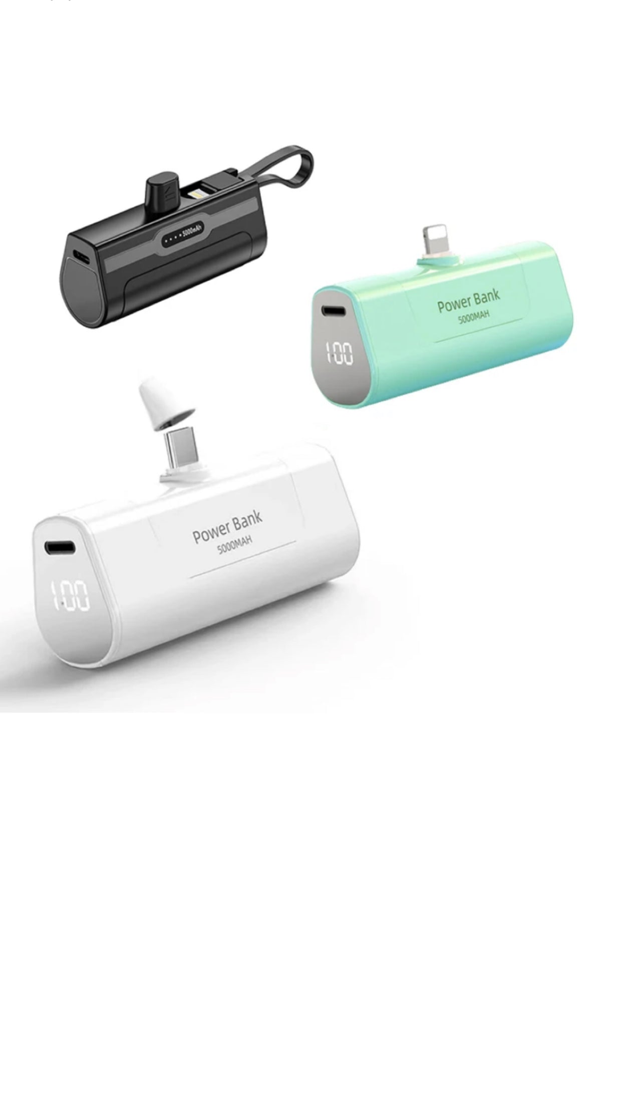 Mini Mobile Powerbank with 5000mah power