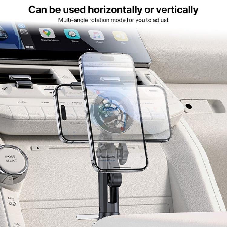 Yesido C200 Magsafe Magnetic Adjustable Car Cup Holder Using Phone Bracket