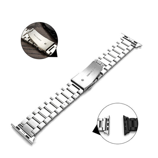 Classic stainless steel Apple watch band