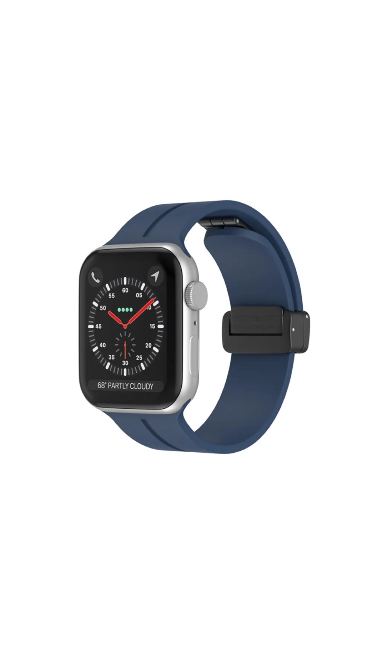 Soft Rubber Magnet Apple Watch Band